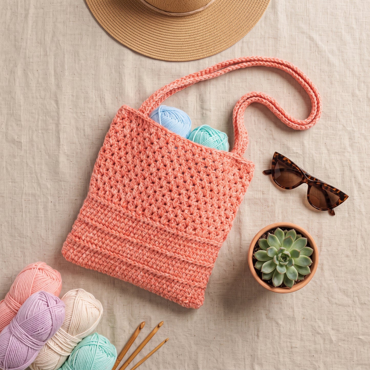Tote-ally Crochet Bag