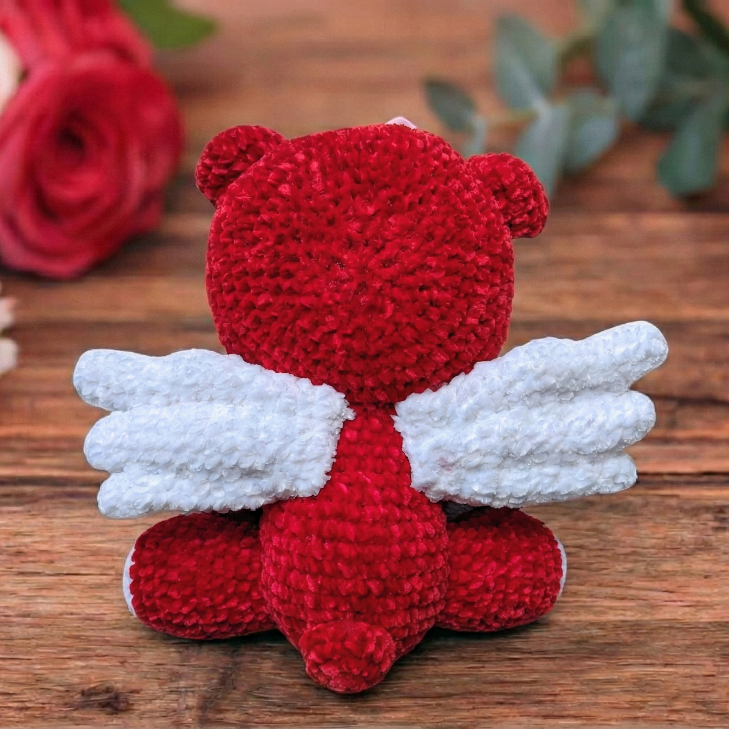Valentine's Teddy Bear Crochet Pattern