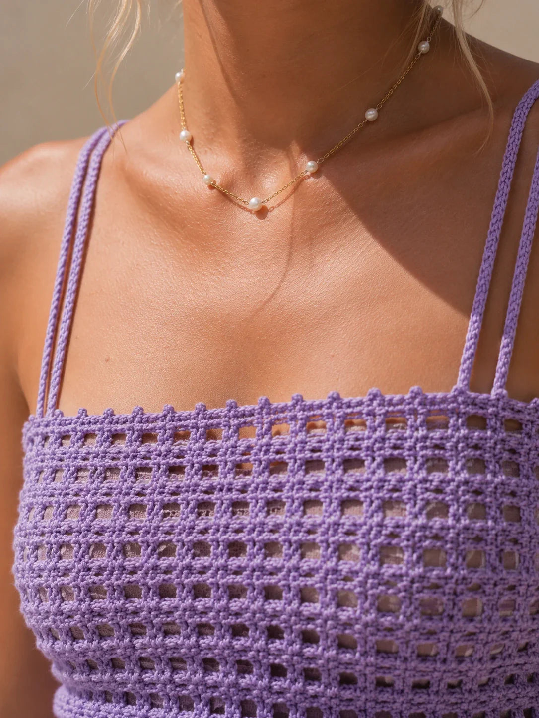 Rushed Meshed Crochet Top Pattern