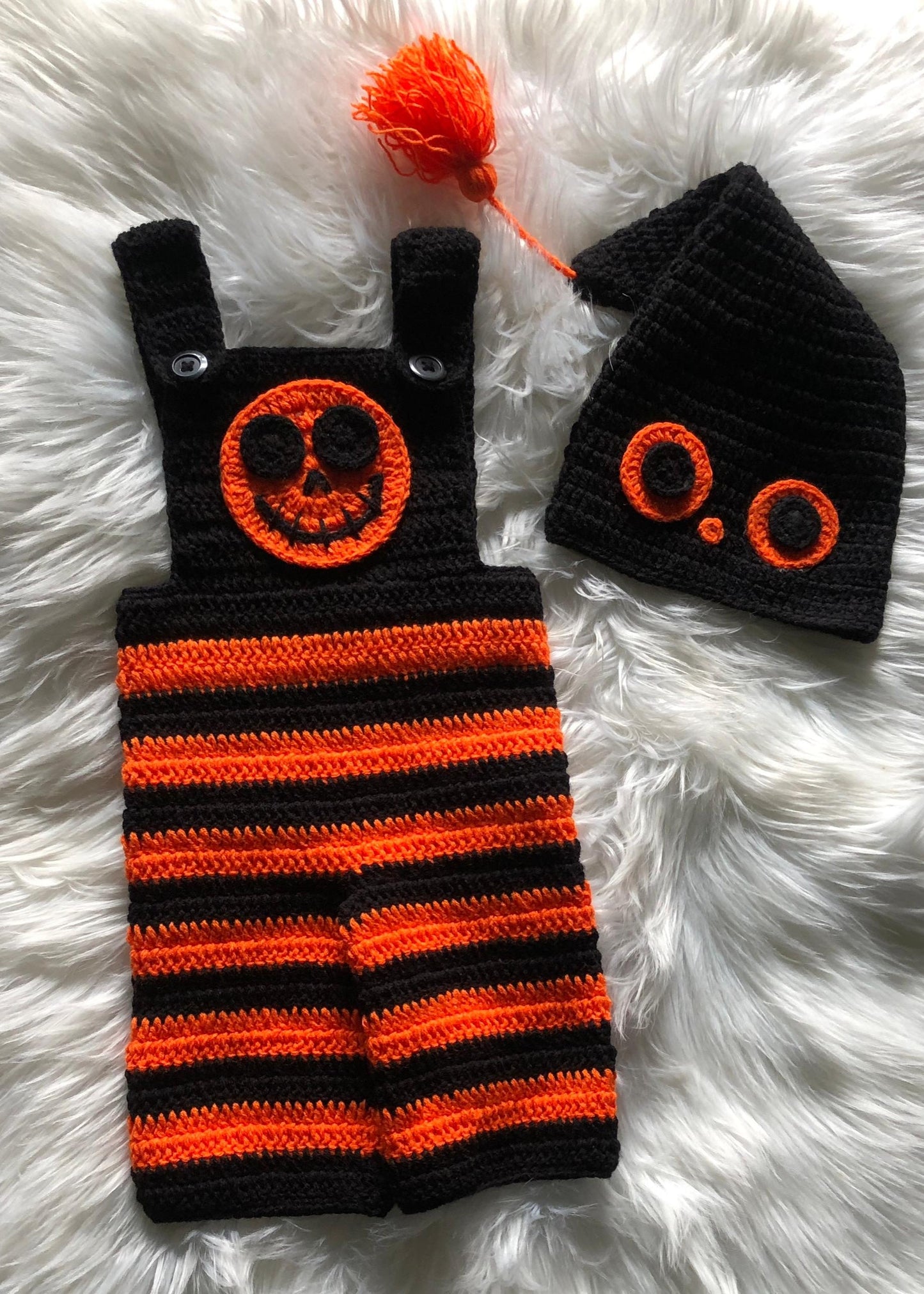 2 Halloween Baby Sets Crochet Patterns