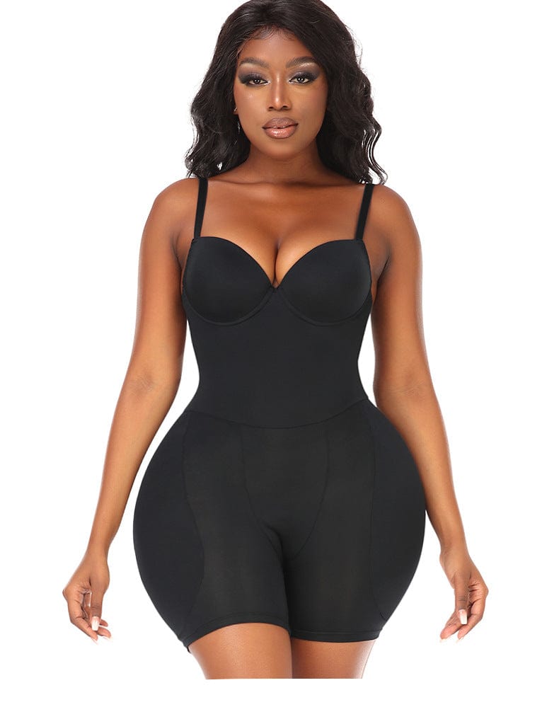Bum Lifter Shapewear Bodysuit with Hip Pads