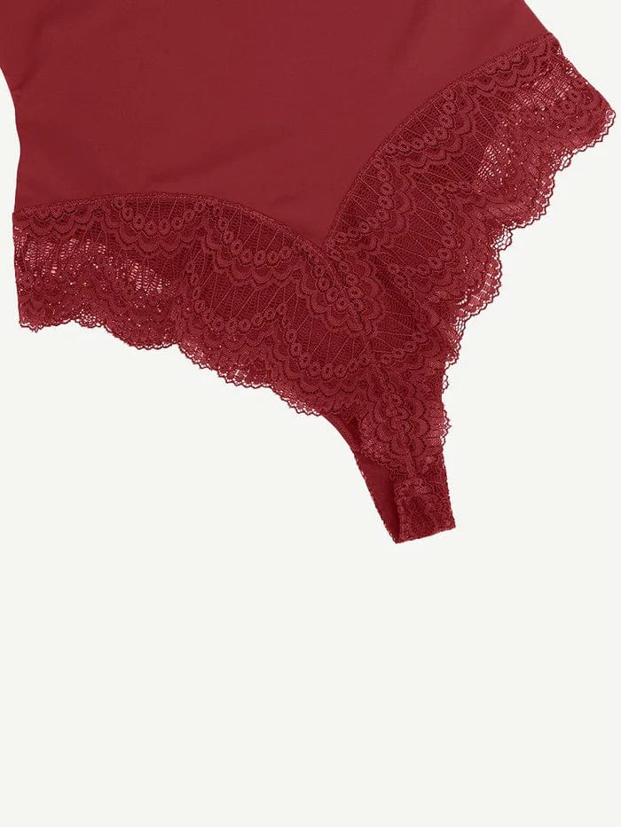 Elegant Lace Tummy Control Shapewear Bodysuit