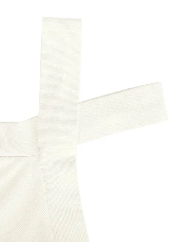 Halter Neck Criss-Cross Seamless Shapewear Bodysuit