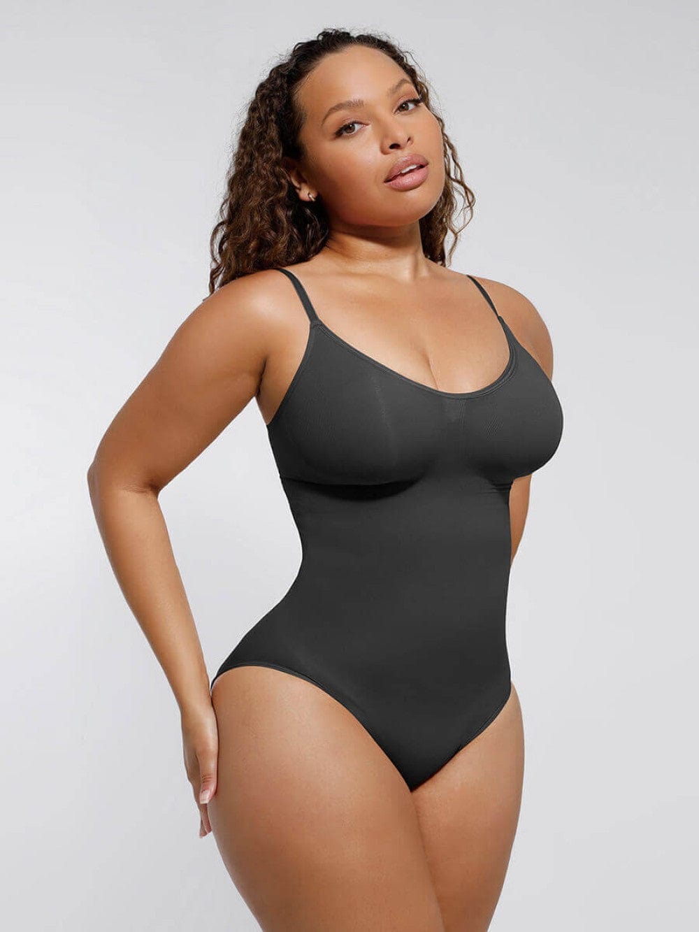 Sculpting Tummy Control Body Thong Shapewear Bodysuit