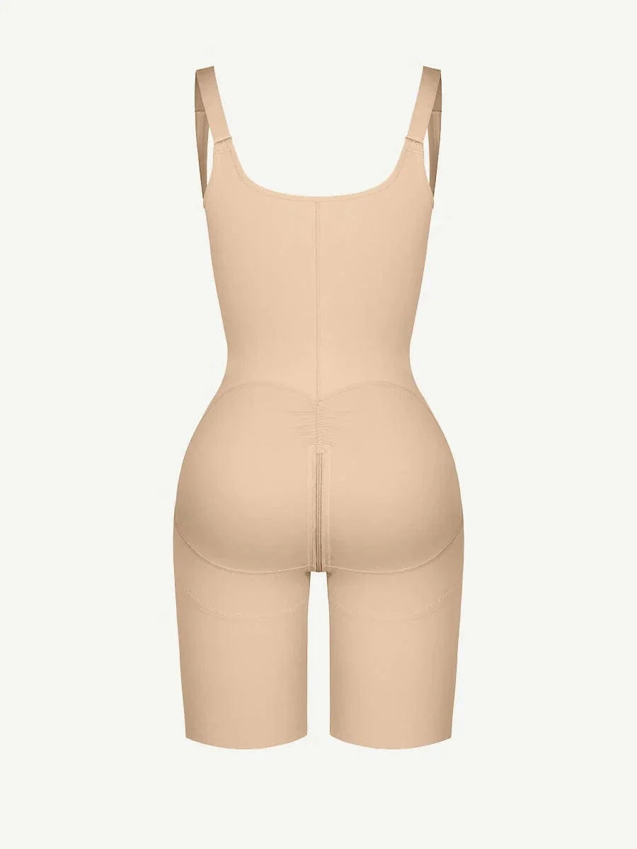 U Shaped Open Bust Tummy Control Shapewear Bodysuit