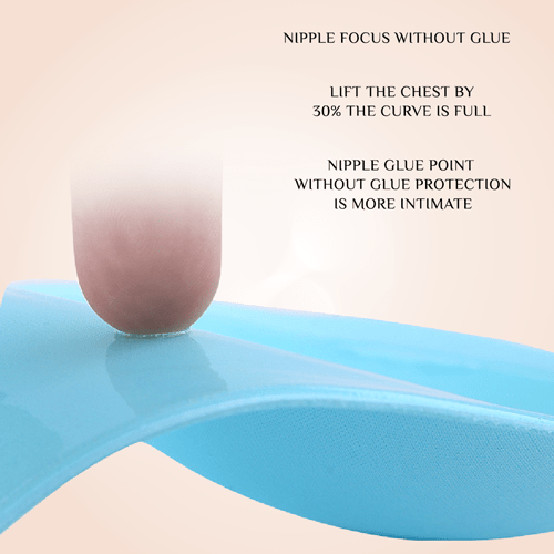 Dolphin Shaped Self Adhesive Stick On Seamless Bra