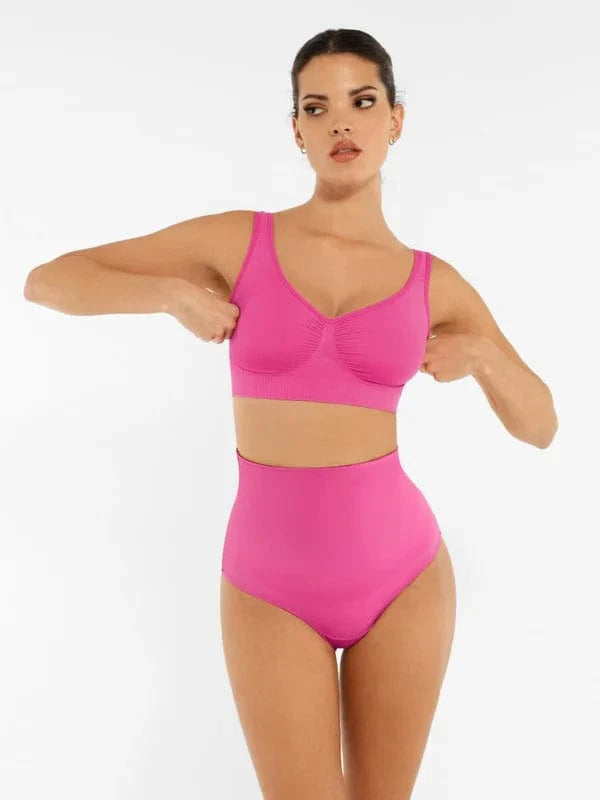 Women's Comfortable Non Wired Sleep Lounge Bra With Wide Straps