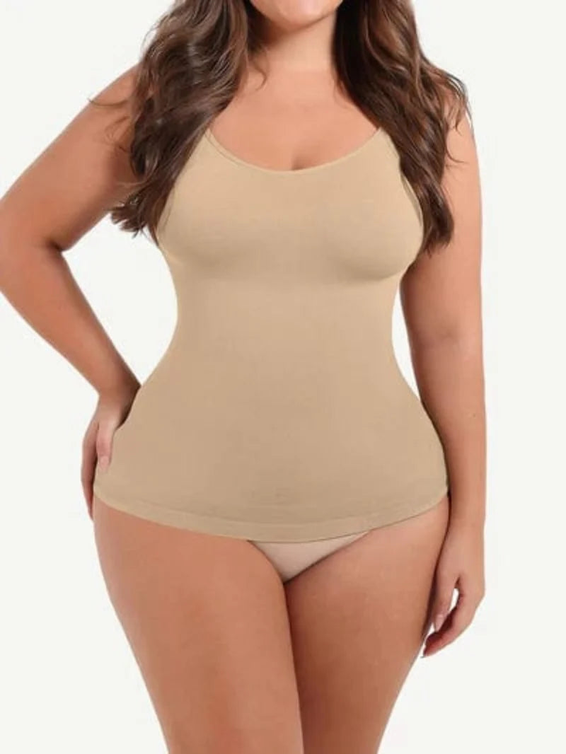 Plus Size Tummy Control Camisole Top Shaper Tank