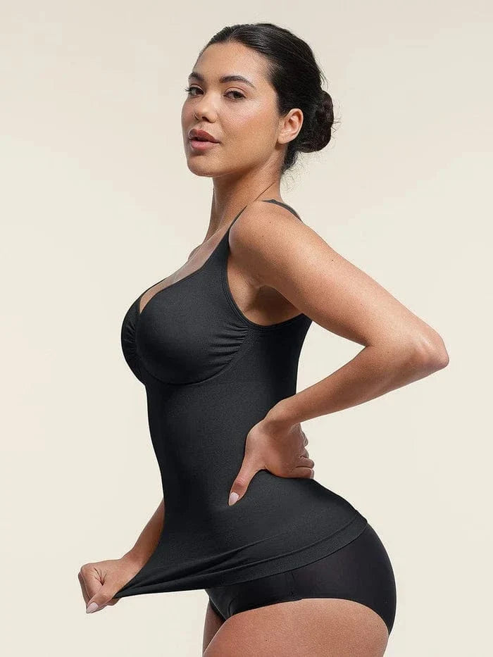 Seamless Shaping Camisole with Bust Support and Waist Slimming