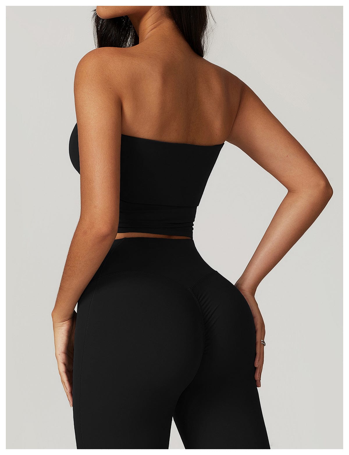 Seamless Strapless Quick-Dry Shaping Tube Tank Top for Women