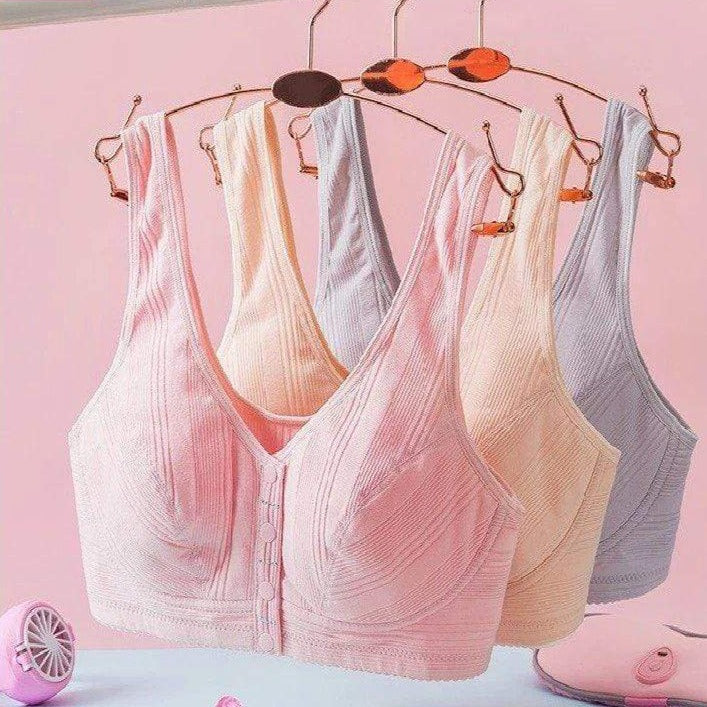 Front Closure Breathable Comfortable Bra