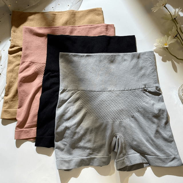 High Waist Seamless Sports Shorts