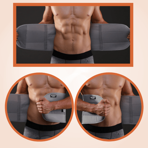 Men Corset Waist trainer Back Support Neoprene Cincher