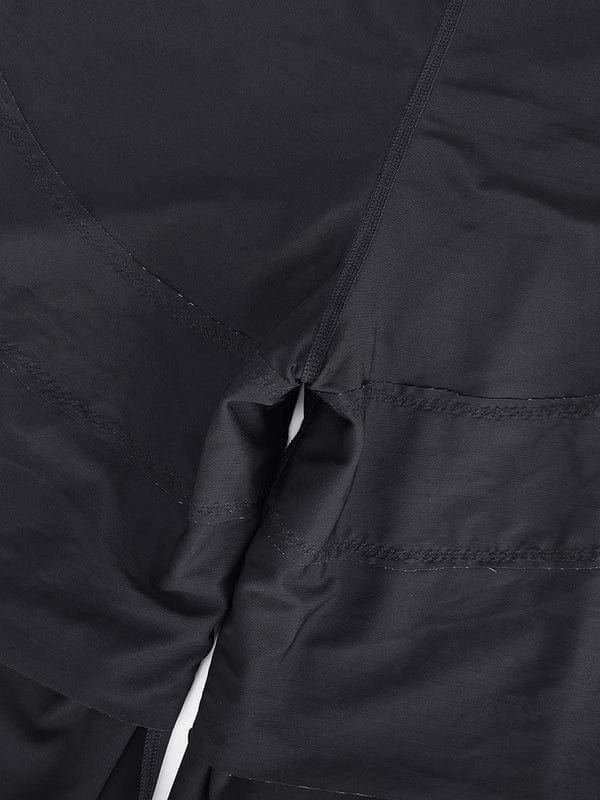 Women Straight Leg Pants with Built-In Shapewear Shorts