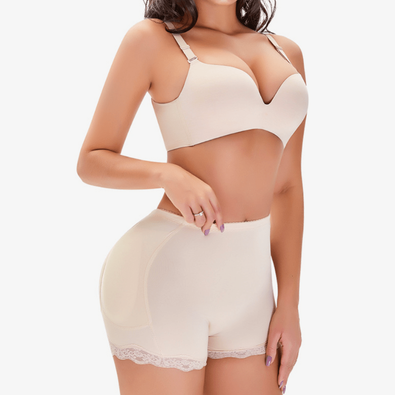 Seamless Lace Bum Lifter Shaper Boyshort