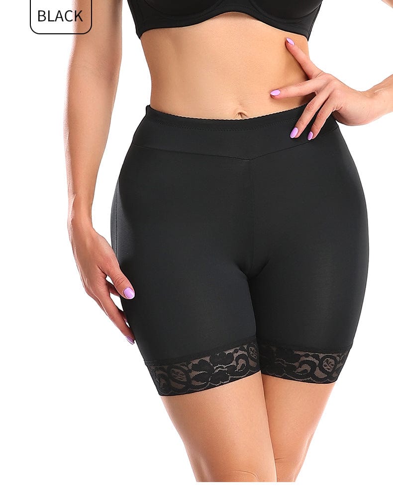 Tummy Control and Waist Slimming Lace Shaping Shorts