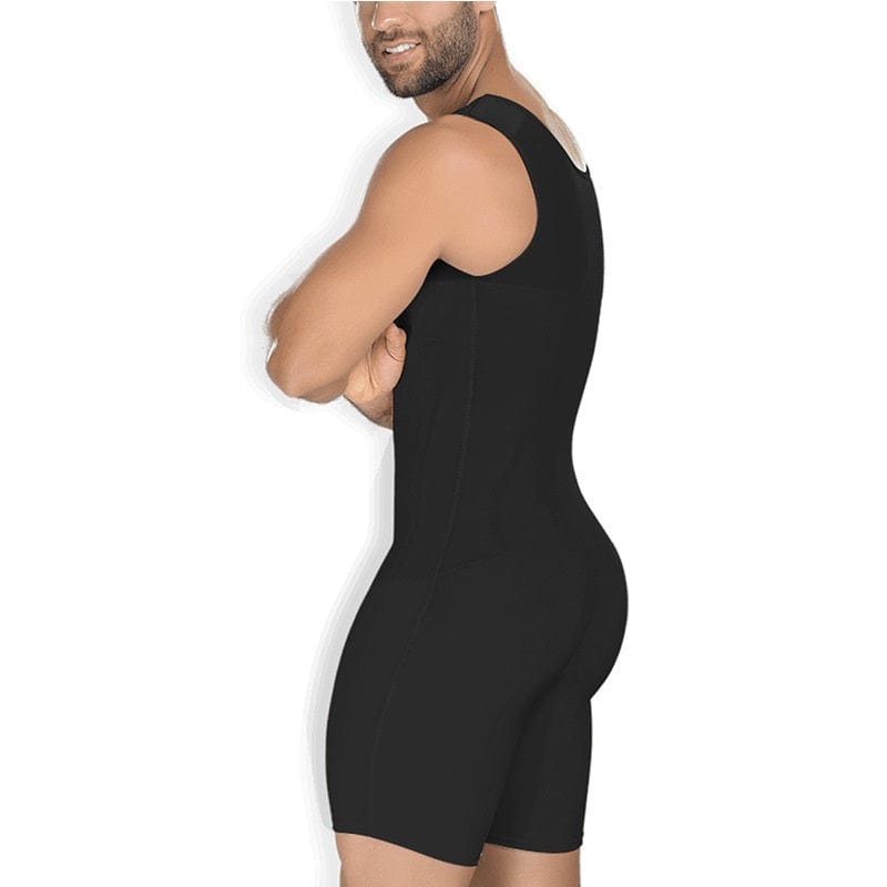 Men Bodysuit Waist Trainer Compression Shaper
