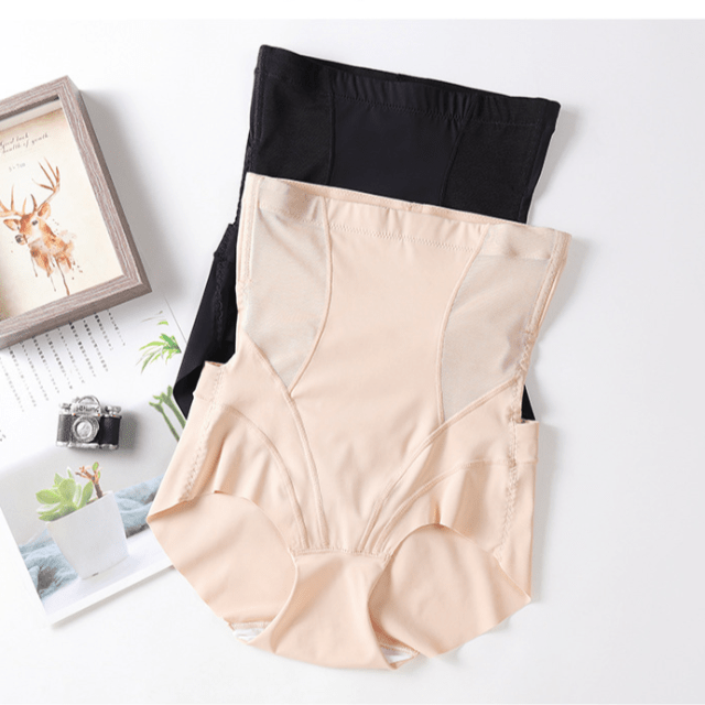 Women High-Waist Seamless Tummy Control Shapewear Panty - Open Butt