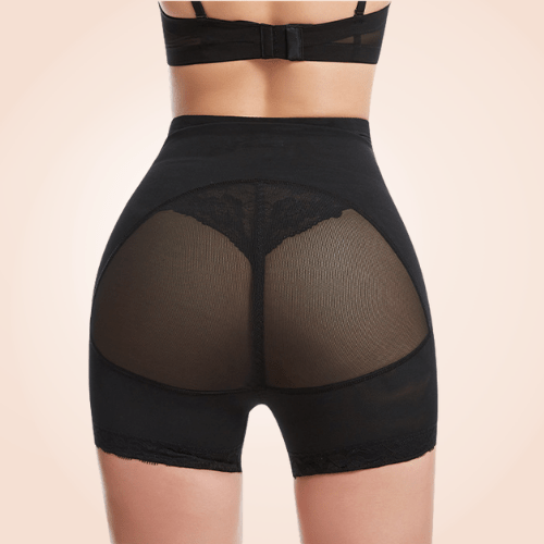 Mesh Booty High Waist Tightening Underwear Shapewear Shorts