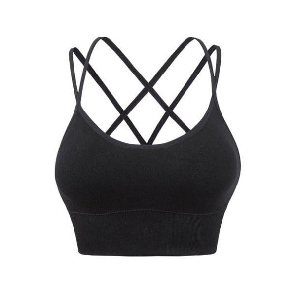 Seamless High Impact Cross Back Sport Bra