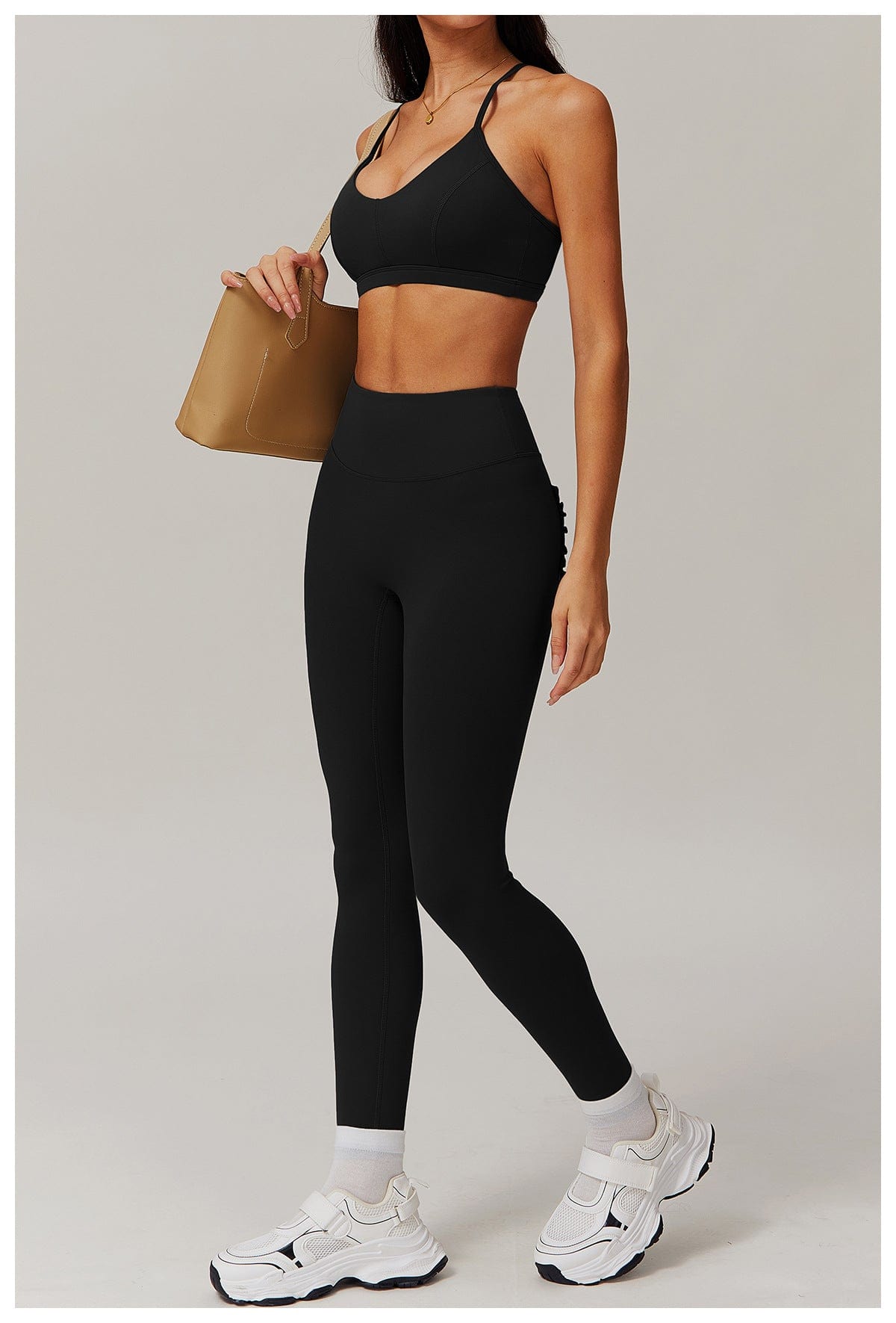 High-Support Sports Bra for Women with Removable Pads