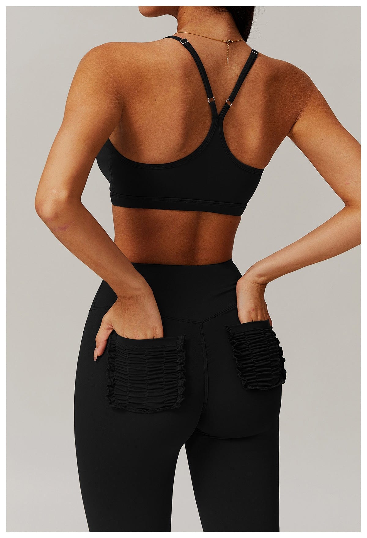 High-Support Sports Bra for Women with Removable Pads