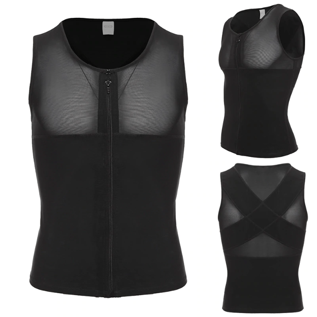 Sweat Vest Corset Body Shaper For Men