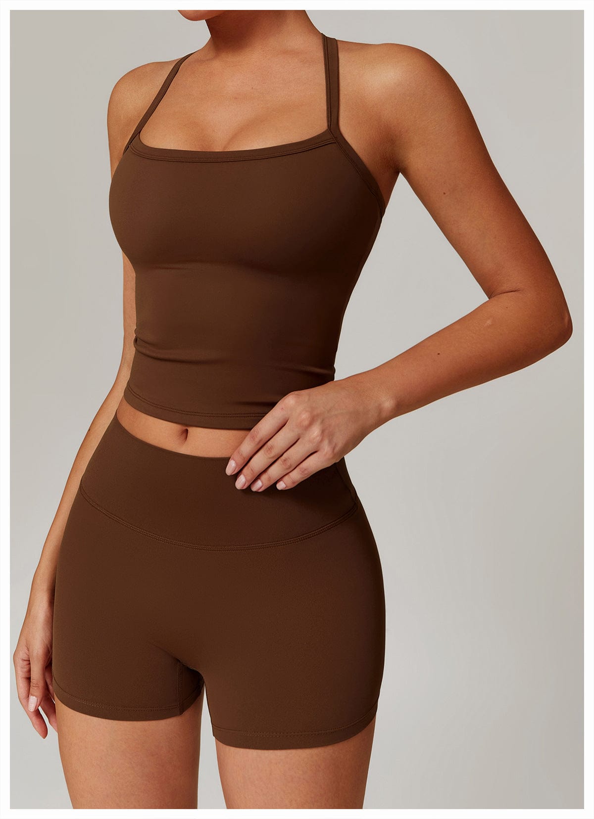 Women's Spaghetti Strap Cami Sleeveless Shaping Tank Top