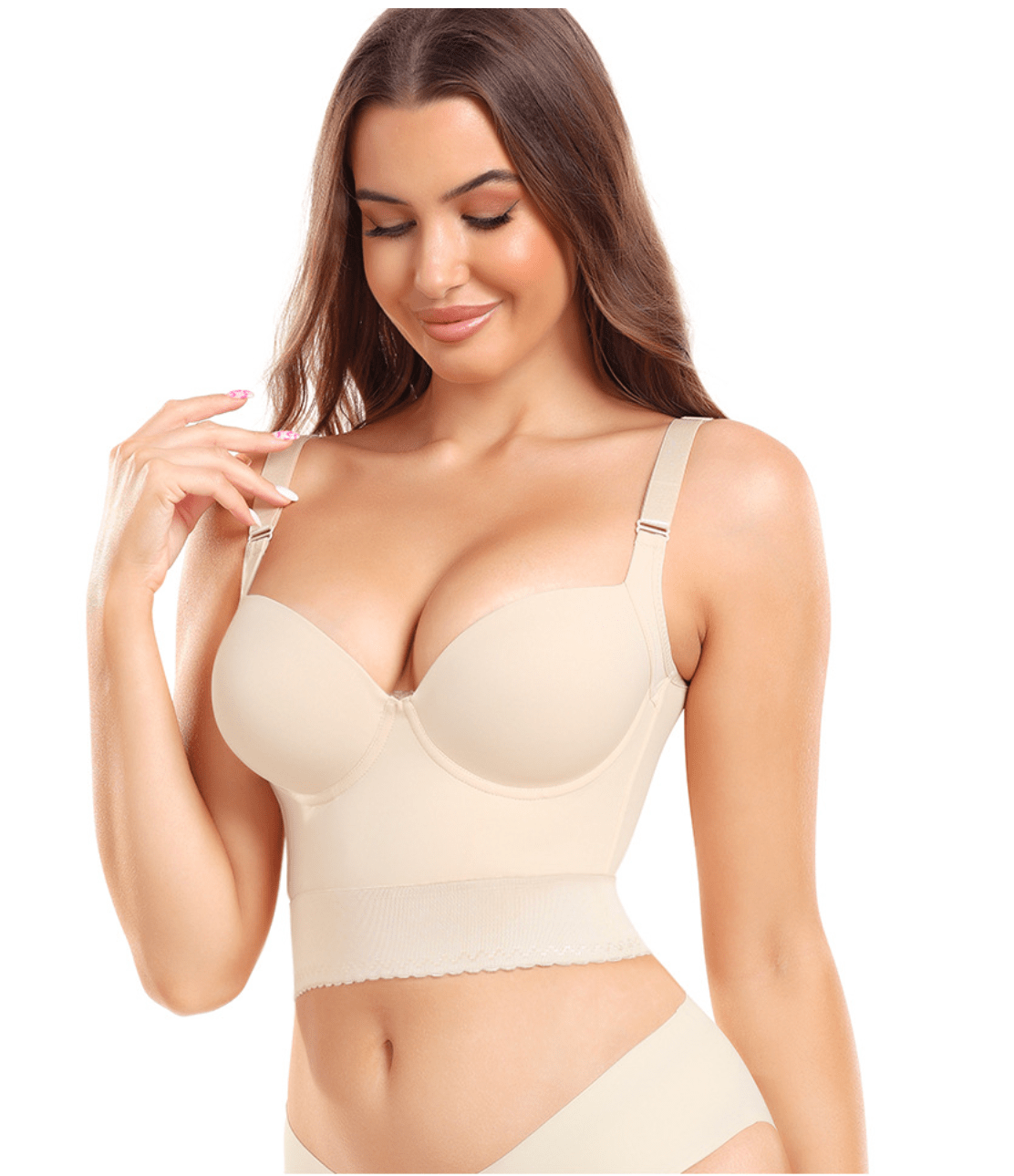 Women's Corset with Built in longline Bra