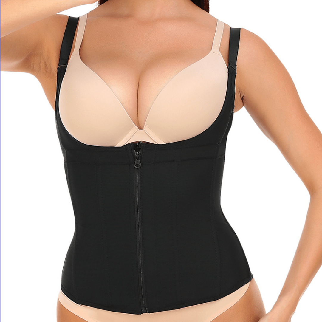Women Waist Trainer Corset Open Bust Shapewear Tank Top