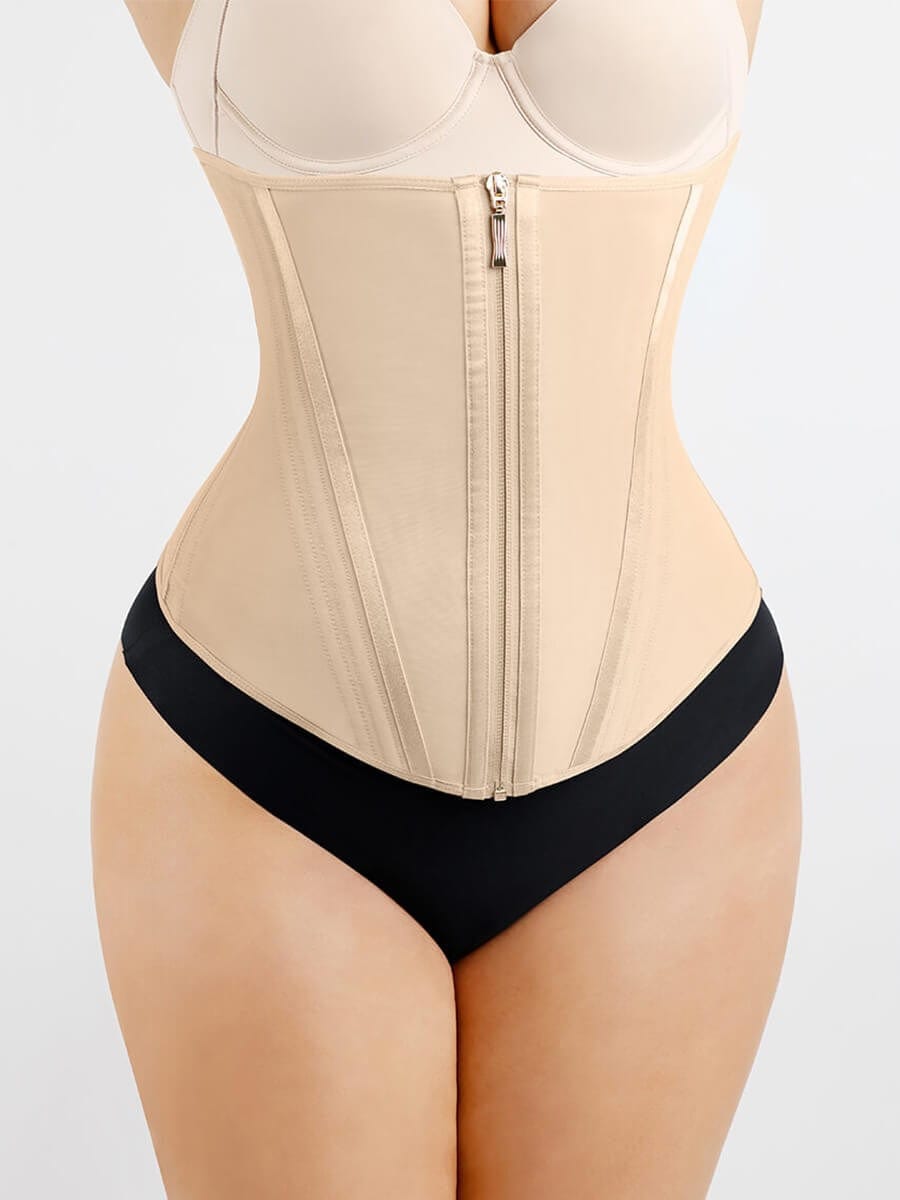 Sliming Waist Trainer Shapewear with 15 Built In Steel Bone