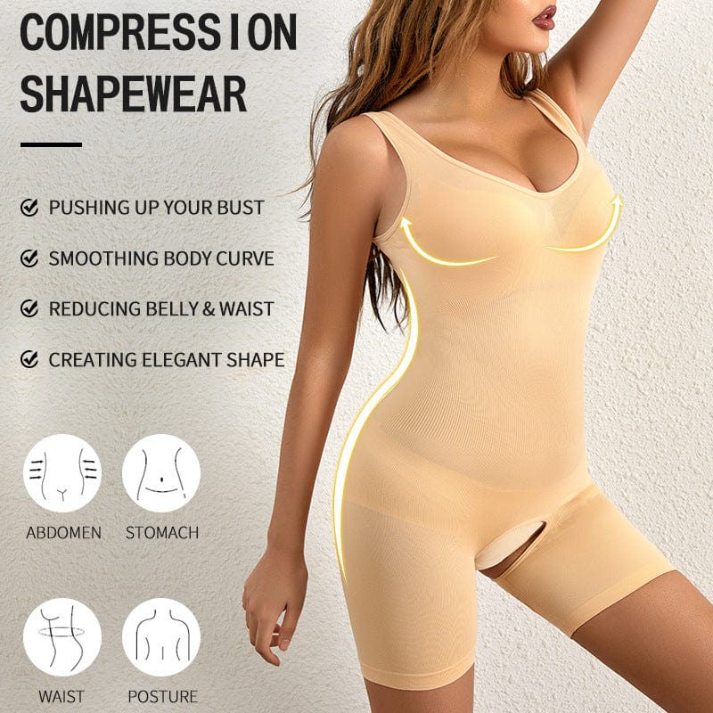 Women's Abdomen and Waist Pospartum Shaper Bodysuit