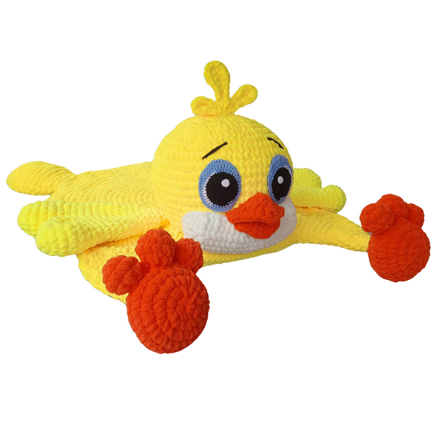Chick Rug for Kid's Room - Crochet Pattern