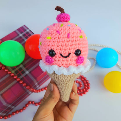 Scoopy the Ice Cream Pattern – Adorable Summer Amigurumi