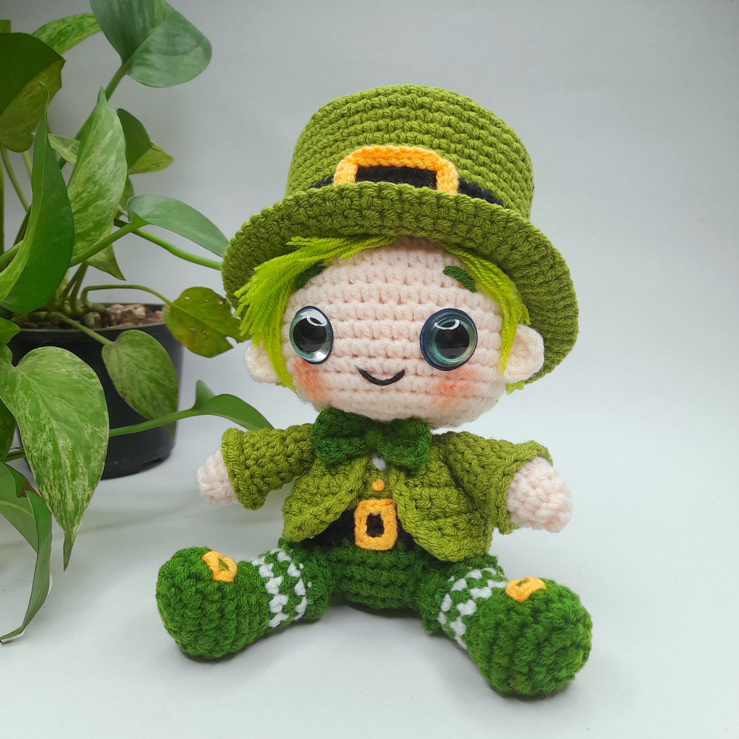 Leprechaun Crochet Pattern - St.Patrick's Day