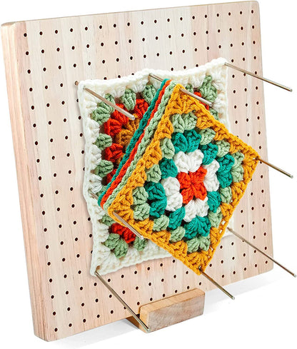 Oak Crochet Bamboo Woven Board