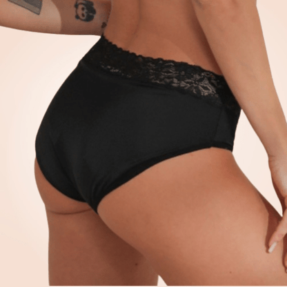 4 Layer Moderate Absorbency Leak-Proof Lace Menstrual Panties