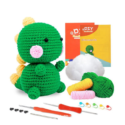 Crochet Material Package Woven Wool Ball Handmade Doll Diy Knitted Crochet Material Package
