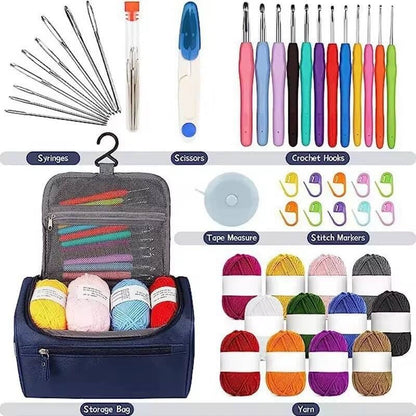 Crochet Kit With 46 Premium Pieces