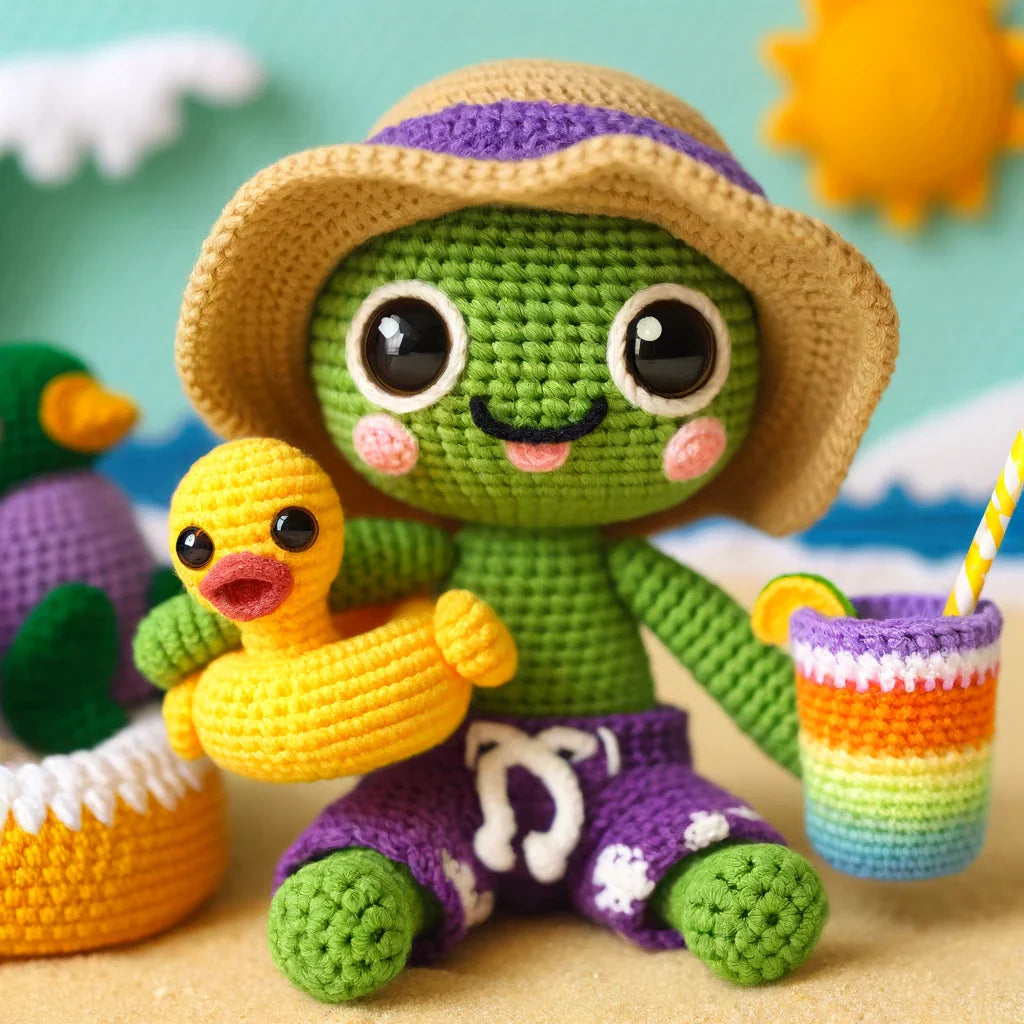 Summer Sea life Crochet Patterns Bundle