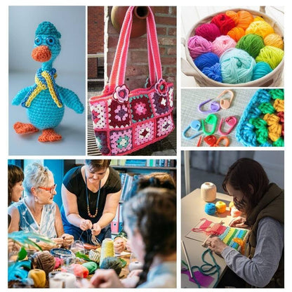 Crochet Kit With 46 Premium Pieces
