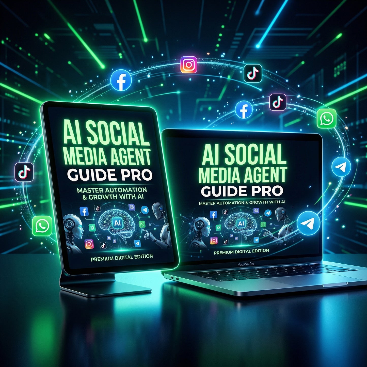 AI Sociala medier-agent Guide PRO