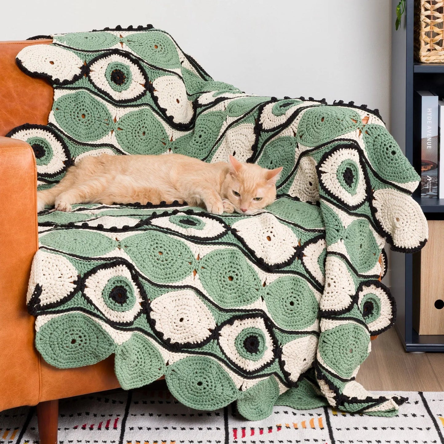 Bernat Eye See You Crochet Blanket