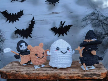 4 Walking Haunt Halloween Crochet Patterns