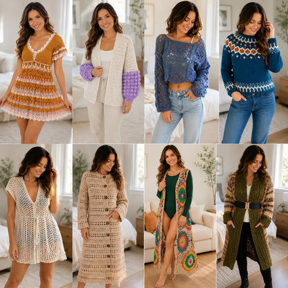 The Ultimate Crochet Dress Bundle 100+ Patterns