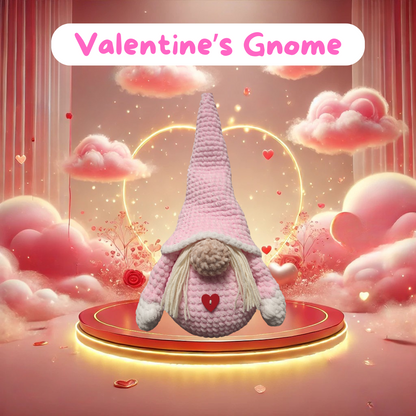 Valentine's Day Gnome Crochet Pattern