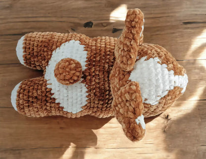 Crochet Fluffy Cute Dog Pattern Beginner Friendly Amigurumi Project