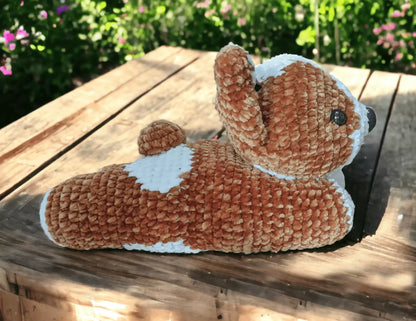 Crochet Fluffy Cute Dog Pattern Beginner Friendly Amigurumi Project