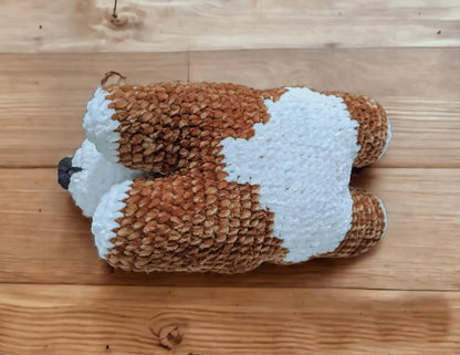 Crochet Fluffy Cute Dog Pattern Beginner Friendly Amigurumi Project
