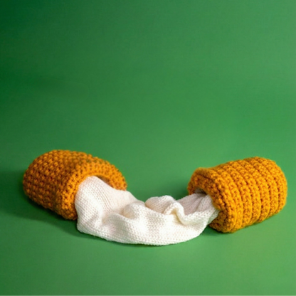 Mozzarella Stick Scarf Crochet pattern